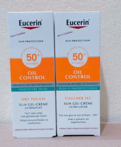 Kem chống nắng Eucerin Oil Control Face Sun Gel-Creme LSF50+ kiểm soát dầu, 50ml