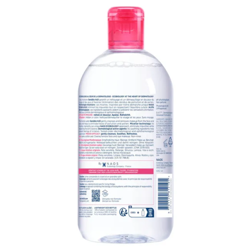 Nước tẩy trang Bioderma Crealine H2O cho da thường và da nhạy cảm, 500ml