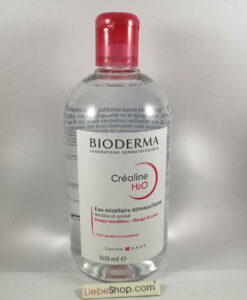 Nước tẩy trang Bioderma Crealine H2O cho da thường và da nhạy cảm, 500ml