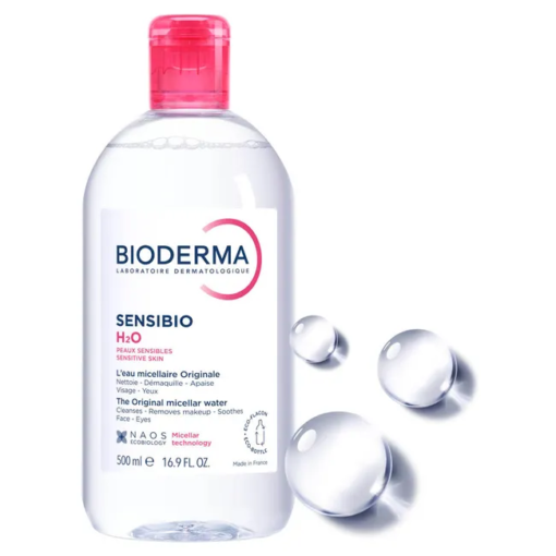 Nước tẩy trang Bioderma Crealine H2O cho da thường và da nhạy cảm, 500ml