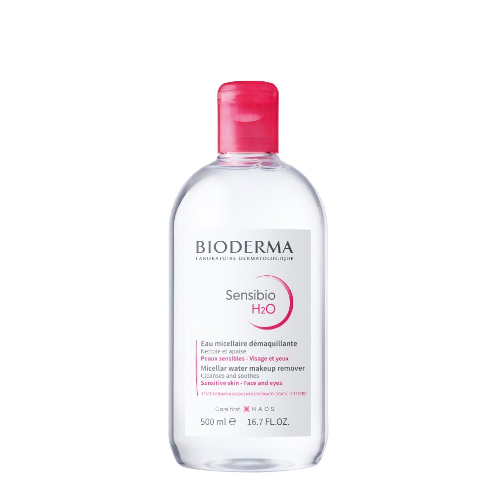 Nước tẩy trang Bioderma Crealine H2O cho da thường và da nhạy cảm, 500ml