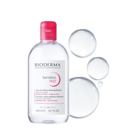 Nước tẩy trang Bioderma Crealine H2O cho da thường và da nhạy cảm, 500ml