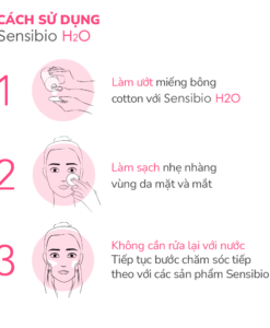 Nước tẩy trang Bioderma Crealine H2O cho da thường và da nhạy cảm, 500ml
