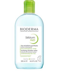 Nước tẩy trang Bioderma Sebium H2O cho da hỗn hợp và da dầu, 500ml