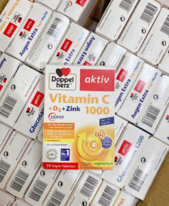 Viên uống Doppelherz Vitamin C 1000 + D3 + Zink Depot, 30 viên