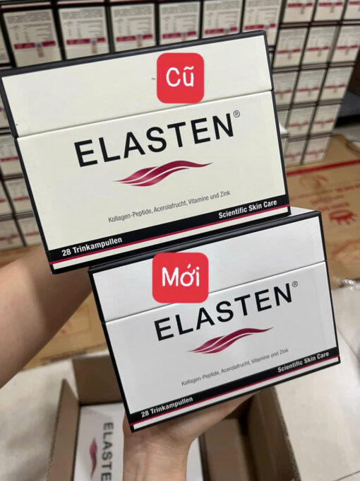 Collagen ELASTEN dạng nước, làm đẹp và trẻ hóa làn da, 28x25ml