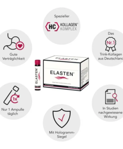 Collagen ELASTEN dạng nước, làm đẹp và trẻ hóa làn da, 28x25ml