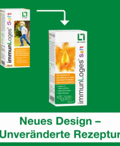 Siro ImmunLoges Saft tăng đề kháng, hỗ trợ hệ miễn dịch, 150ml