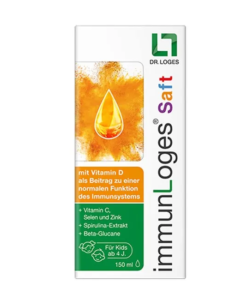 Siro ImmunLoges Saft tăng đề kháng, hỗ trợ hệ miễn dịch, 150ml