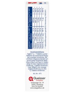 Viên uống Doppelherz Magnesium 400 + B1 + B6 + B12 + Folsäure, 30 viên