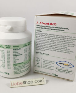 Vitamin tổng hợp altapharma A-Z Depot ab50 cho người trên 50 tuổi, 100 viên