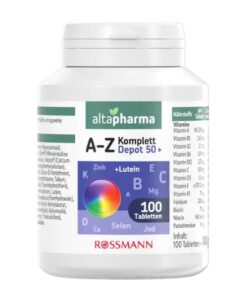 Vitamin tổng hợp altapharma A-Z Depot ab50 cho người trên 50 tuổi, 100 viên
