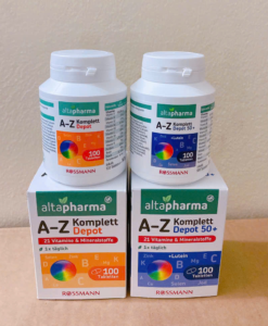 Vitamin tổng hợp altapharma A-Z Depot ab50 cho người trên 50 tuổi, 100 viên