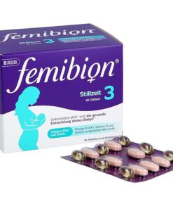 Vitamin tổng hợp FEMIBION 3 Stillzeit cho phụ nữ sau sinh và cho con bú, hộp 8 tuần (2x56 viên)