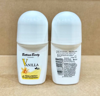 Lăn khử mùi Bettina Barty Vanilla, 50ml Lăn khử mùi Bettina Barty Vanilla, 50ml