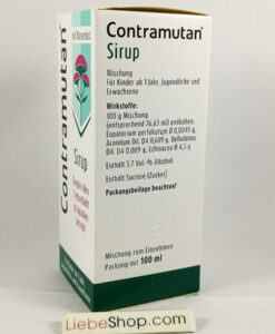 Siro CONTRAMUTAN trị cảm cúm, sốt, viêm đường hô hấp, 100ml