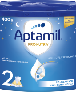 Sữa Aptamil Abendfläschchen Folgemilch 2 ban đêm cho bé trên 6 tháng tuổi, 400g