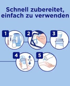Sữa Aptamil Abendfläschchen Folgemilch 2 ban đêm cho bé trên 6 tháng tuổi, 400g