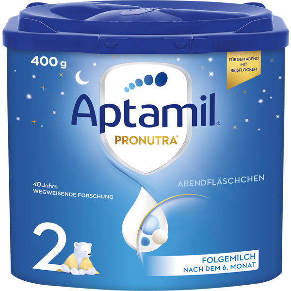 Sữa Aptamil Abendfläschchen Folgemilch 2 Ban Đêm Cho Bé Trên 6 Tháng Tuổi,  400G - Hàng Đức Liebeshop.Com