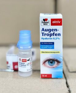 Thuốc nhỏ mắt Doppelherz Augen-Tropfen Hyaluron 0,2 %, 10ml
