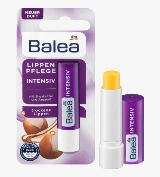 Son dưỡng Balea Lippenpflege Intensiv dưỡng ẩm chuyên sâu, 4,8 g