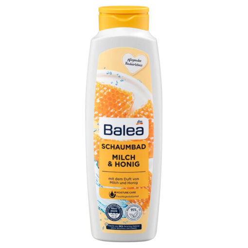 Sữa tắm Balea Creme Bad Milch & Honig chiết xuất sữa và mật ong, 750ml