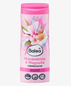 Sữa tắm Balea Cremedusche Mandelblüte & Magnolie hương hoa hạnh nhân và mộc lan, 300ml