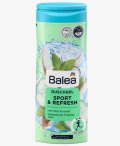 Sữa tắm Balea Cremedusche Sport & Refresh hương bạc hà, 300ml
