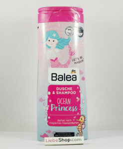 Sữa tắm gội Balea Dusche & Shampoo Ocean Princess bé gái, 300ml
