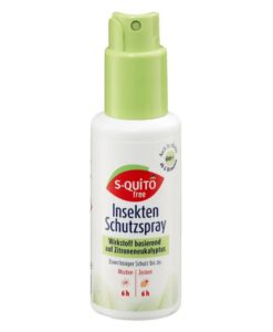 Xịt chống muỗi S-quito free Insektenschutzspray cho trẻ em từ 6 tháng tuổi, 100ml