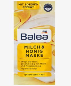 Mặt nạ Balea Milch & Honig Maske chiết xuất sữa và mật ong dưỡng ẩm chuyên sâu, 16ml