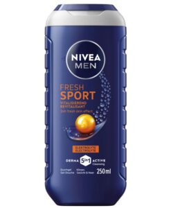 Tắm gội nam NIVEA MEN Sport, 250 ml