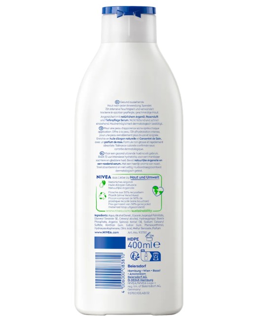 Sữa dưỡng thể Nivea Body Lotion Rosenblüte hoa hồng, 400ml Sữa dưỡng thể Nivea Body Lotion Rosenblüte hoa hồng, 400ml