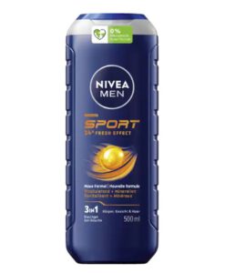 Tắm gội nam NIVEA MEN Sport, 500 ml