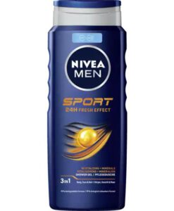 Tắm gội nam NIVEA MEN Sport, 500 ml