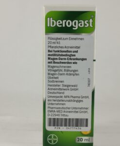 Thuốc dạ dày Iberogast điều trị rối loạn tiêu hóa, viêm loét dạ dày, tá tràng, 20ml