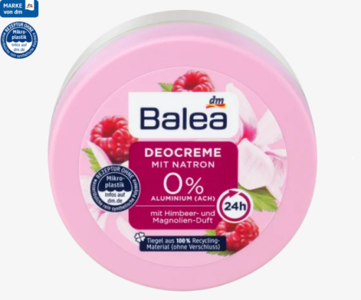 Kem khử mùi Balea Deocreme mit Natron, 50 ml