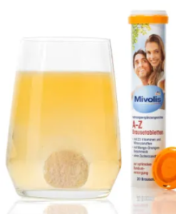 Viên sủi vitamin tổng hợp Mivolis A-Z bổ sung 23 vitamin và khoáng chất, 20 viên