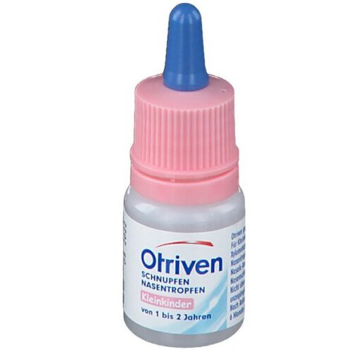 Thuốc nhỏ mũi Otriven 0,025% Nasentropfen trẻ em từ 1-2 tuổi, 10ml