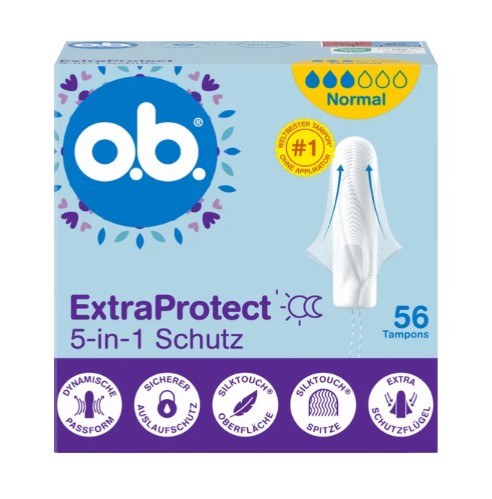 Băng vệ sinh Tampon o.b. Extra Protect Normal, 56 chiếc