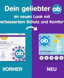 Băng vệ sinh Tampon o.b. Extra Protect Normal, 56 chiếc