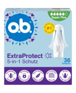 Băng vệ sinh Tampon o.b. Extra Protect Super Plus, 36 chiếc
