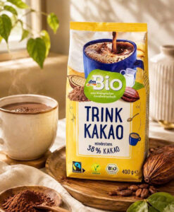 Bột cacao hữu cơ dmBio Trink Kakao, 400g