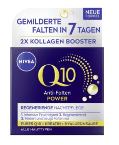 Kem dưỡng da Nivea Q10 Anti-Falten Power Regenerierend ban đêm, 50 ml