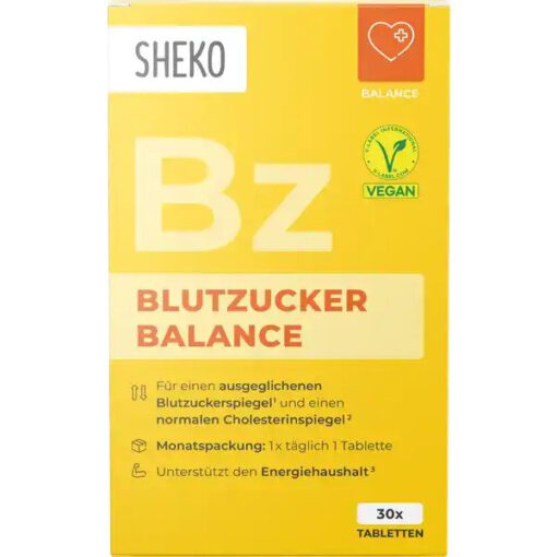 Viên uống ổn định đường huyết SHEKO Zucker Stoffwechsel, 30 viên