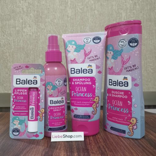 Bộ sản phẩm Balea Ocean Princess cho bé gái, 4 món