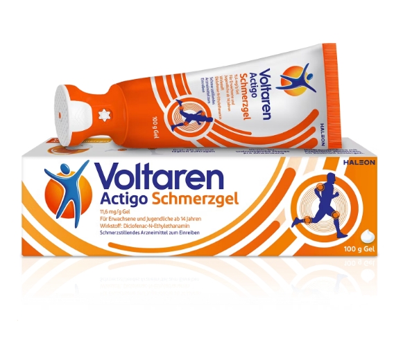 Gel xoa bóp giảm đau Voltaren Schmerzgel 11,6mg/g + dụng cụ bôi, 100g - Hàng Đức LiebeShop.com