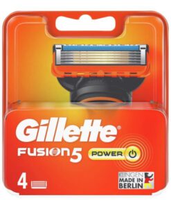 Lưỡi dao cạo râu Gillette Fusion 5 Power, vỉ 4 chiếc