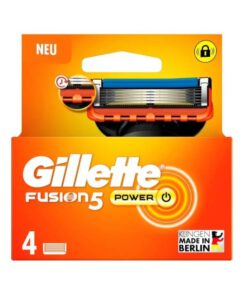 Lưỡi dao cạo râu Gillette Fusion5 Power, vỉ 4 chiếc