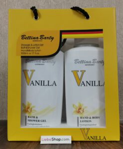 SET QUÀ TẶNG Bettina Barty Vanilla Sữa tắm + Dưỡng thể hương vanilla, 2x500ml